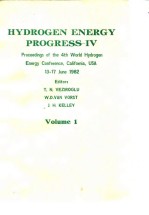 World Hydrogen Energy Conference.Hydrogen energy progress IV:progress;V.1-4.1982.