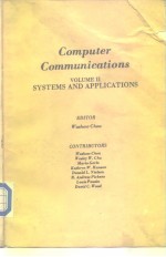 Computer communications Vo1.2:systems and applications 1985