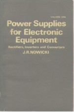 Power Suppplies for Electronic Equipment Volume 1 Reetifiers