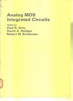 Analog MOS Integrated Circuits