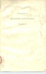 Advances in QUANTUM ELECTRONICS Volume 2