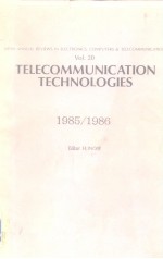 TELECOMMUNICATION TECHNOLOGIES 1985/1986