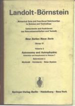 Landolt-Bornstein Group V1 Volume 2