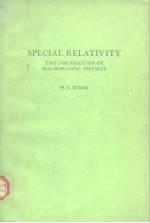 SPECIAL RELATIVITY the foundationofmacroscopic physics