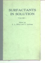 Surfactants in solution;v.1.ed.by:K.L.Mittal.1984.