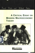 A Critical Essay on Modern Macroeconomic Theory