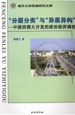 “分层分类”与“异质异构” 中国西部大开发的政治经济调控