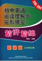 初中英语阅读理解与完形填空精讲精练 九年级分册