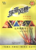 学海风暴  同步系列  九年级数学  （上册）  （配人教版）