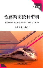 铁路简明统计资料 2008年