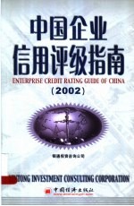 中国企业信用评级指南 2002