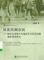 从农民到市民 城市化进程中失地农民市民化问题研究