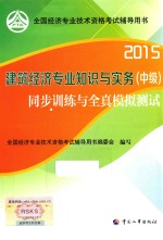 建筑经济专业知识与实务（中级）同步训练与全真模拟测试 2015