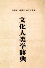 文化人类学辞典 上