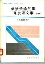 低渗透油气田开发译文集 下 工艺技术