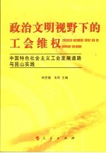 政治文明视野下的工会维权 中国特色社会主义工会发展道路与昆山实践