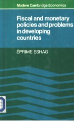 FISCAL AND MONETARY POLICIES AND PROBLEMS IN DEVELOPING COUNTRIES