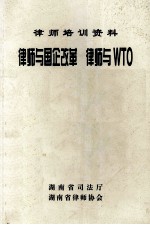 律师培训资料  律师与国企改革  律师与WTO