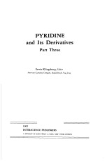 PYRIDINE AND ITS DERIVATIVES PART FHREE