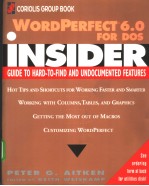 WordPerfect 6.0 for DOS INSIDER