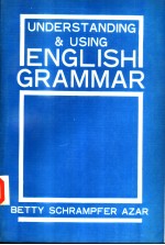 UNDERSTANDING & USING ENGLISH GRAMMAR BETTY SCHRAMPFER AZAR