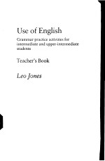 Use of English Teacher's Book