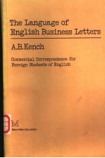 The Language of English Business Letters