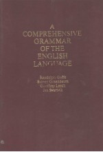 A COMPREHENSIVE GRAMMAR OF THE ENGLISH LANGUAGE