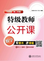 特级教师公开课 数学 六年级第二学期