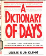 A Dictionary of Days