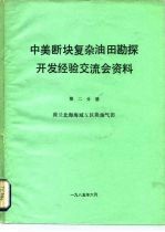 中美断块复杂油田勘探开发经验交流会资料  第2分册  荷兰北海海域X区块油气田