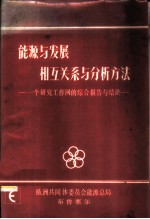 能源与发展相互关系与分析方法-一个研究工作网的综合报告与结论