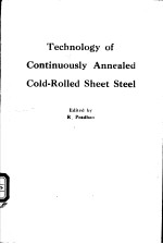 Technology of continuously annealed cold-rolled sheet steel