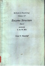 Methods in Enzymology Volume 117 Enzyme Structure Part J