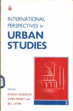 INTERNATIONAL PERSPECTIVES in URBAN STUDIES