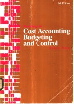 Cost Accounting Budgeting and Control