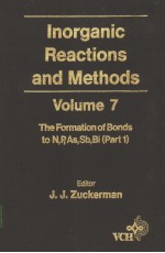 Inorganic Reactions and Methods Volume 7