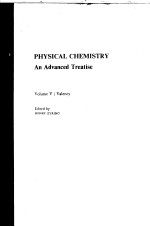 PHYSICAL CHEMISTRY：An Advanced Treatise Volume Ⅴ Valency