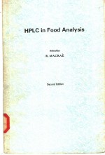 HPLC in Food Analysis