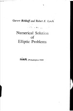 Numerical Solution of Elliptic Problems