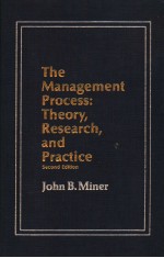 The Management Process：Theory，Research，And Practice