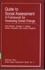 Guide to Social Assessment：A Framework for Assessing Social Change