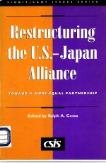 Restructuring the U.S.-Japan Alliance Toward a More Equal Partnership