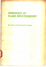 HANDBOOK OF FLAME SPECTROSCOPY