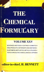 THE CHEMICAL FORMULARY