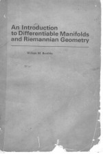 An Introduction to Differentiable Manifolds and Riemannian Geometry