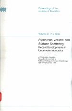 Proceedings of the Institute of Acoustics