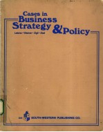 Cases in Business Strategy & Policy