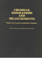 CHEMICAL SEPARATIONS AND MEASUREMENTS