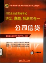 2011银行业从业资格考试讲义、真题、预测三合一  公司信贷